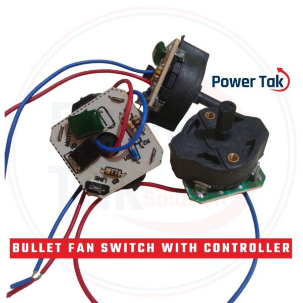 (2PCS) BULLET FAN SWITCH WITH CONTROLER