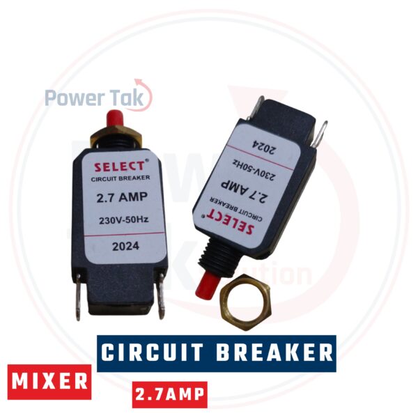 MIXER CIRCUIT BREAKER OVERLOAD SWITCH